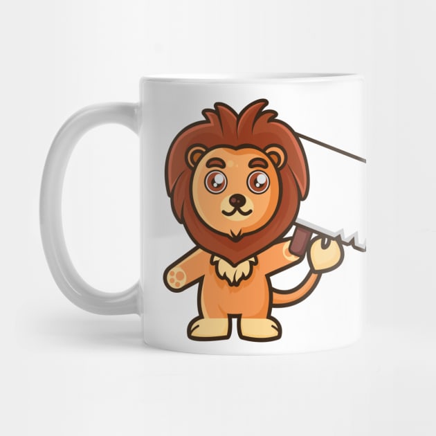 Watch Out Cute Lion by onama.std